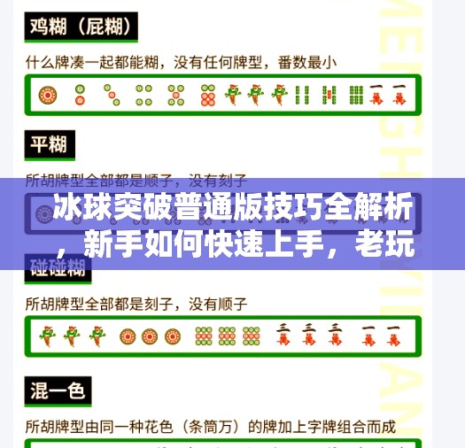 冰球突破普通版技巧全解析,新手如何快速上手,老玩家如何稳赢?冰球突破普通版技巧 冰球突破普通版技巧全解析,新手如何快速上手,老玩家如何稳赢?冰球突破普通版技巧